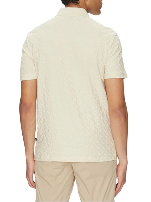 Polo avorio in cotone Hugo Boss | 50537132131